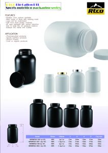 Hdpe Protein Jar Empty Plastic Protein Powder Container Plastic